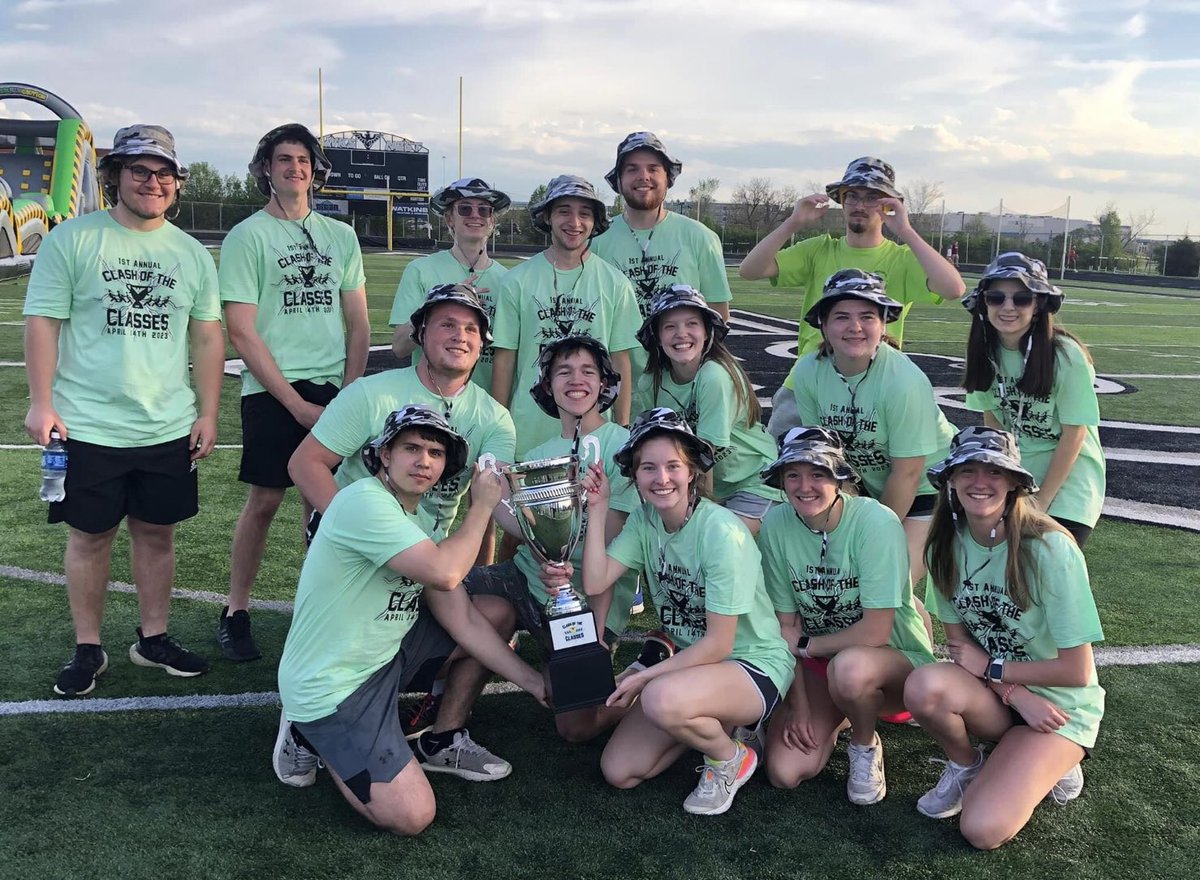 LEHS_PTSO's tweet image. Mr Burnside presents the trophy to the winning Senior team! The #ClashOfTheClasses is done until next year!