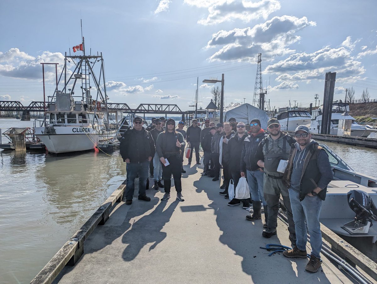What a perfect day to be on the water! 

Today, we celebrated the return of the VRCA Sturgeon Fishing Derby!

Thanks to our friends at Fraser River Sturgeon Conservation Society for hosting us!
