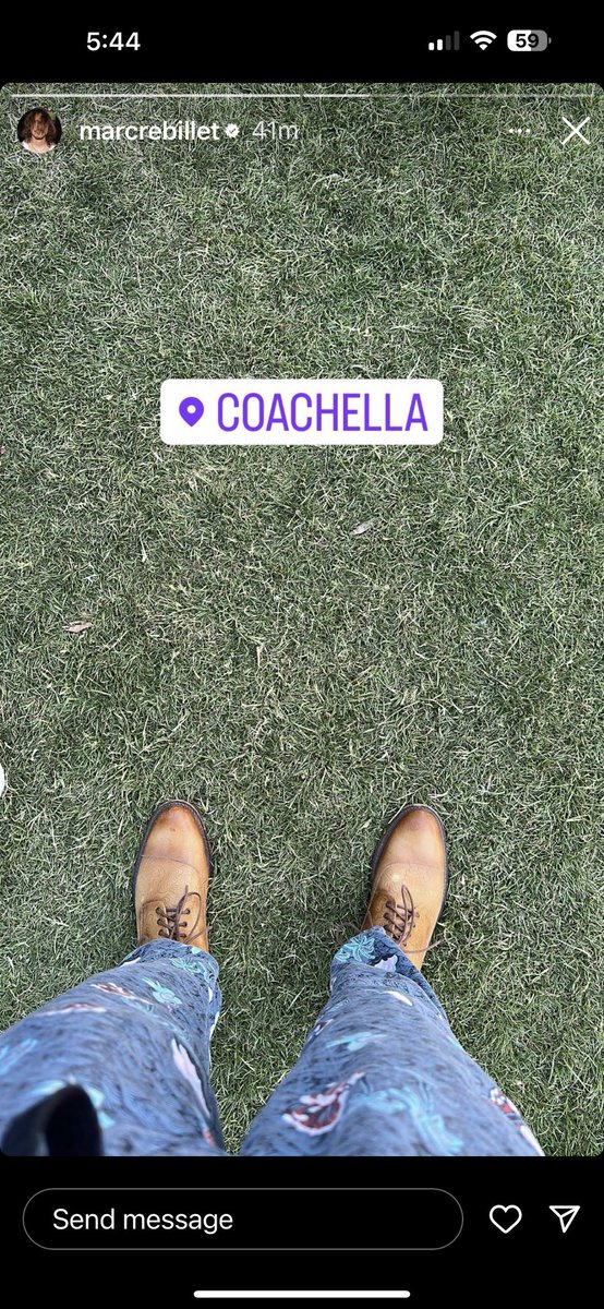 DailyLoopDaddy's tweet photo. He is there! #DailyLoopDaddy #MarcRebillet #LoopDaddy #COACHELLA2023 #Coachella @coachella @marcrebillet @marconfilm
https://t.co/PzRfspNC9o https://t.co/dXtWxQ4reE