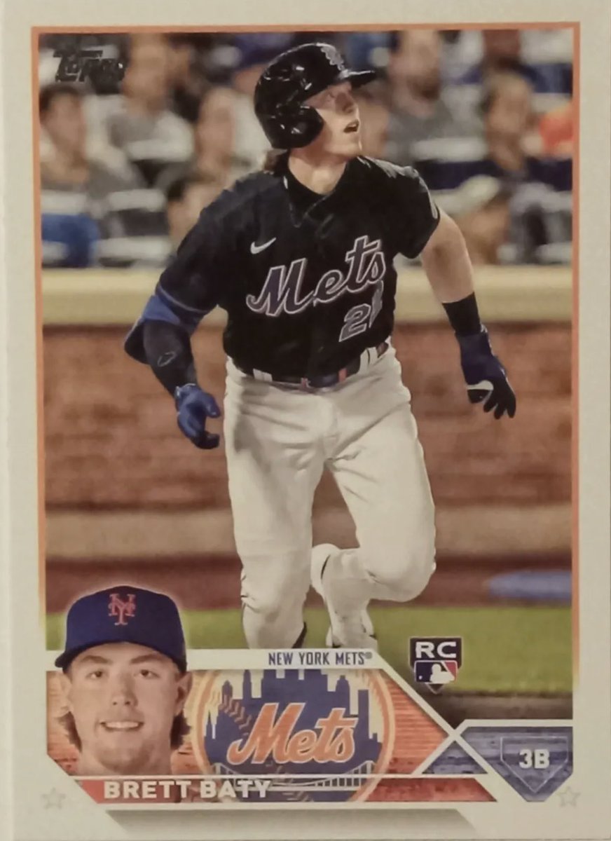 MetCastPod's tweet photo. ๐จ ๐จ Brett Baty Giveaway ๐จ ๐จ
- Brett Baty 2023 Topps Series 1 #89 Base Rookie Card RC Mets
If Mets win Althetics Series or Baty gets called up we giving it away!
To Enter
โ
Follow us
โ
Retweet
#LGM #FreeBaty #Mets #MLB https://t.co/0QLNtarqfu