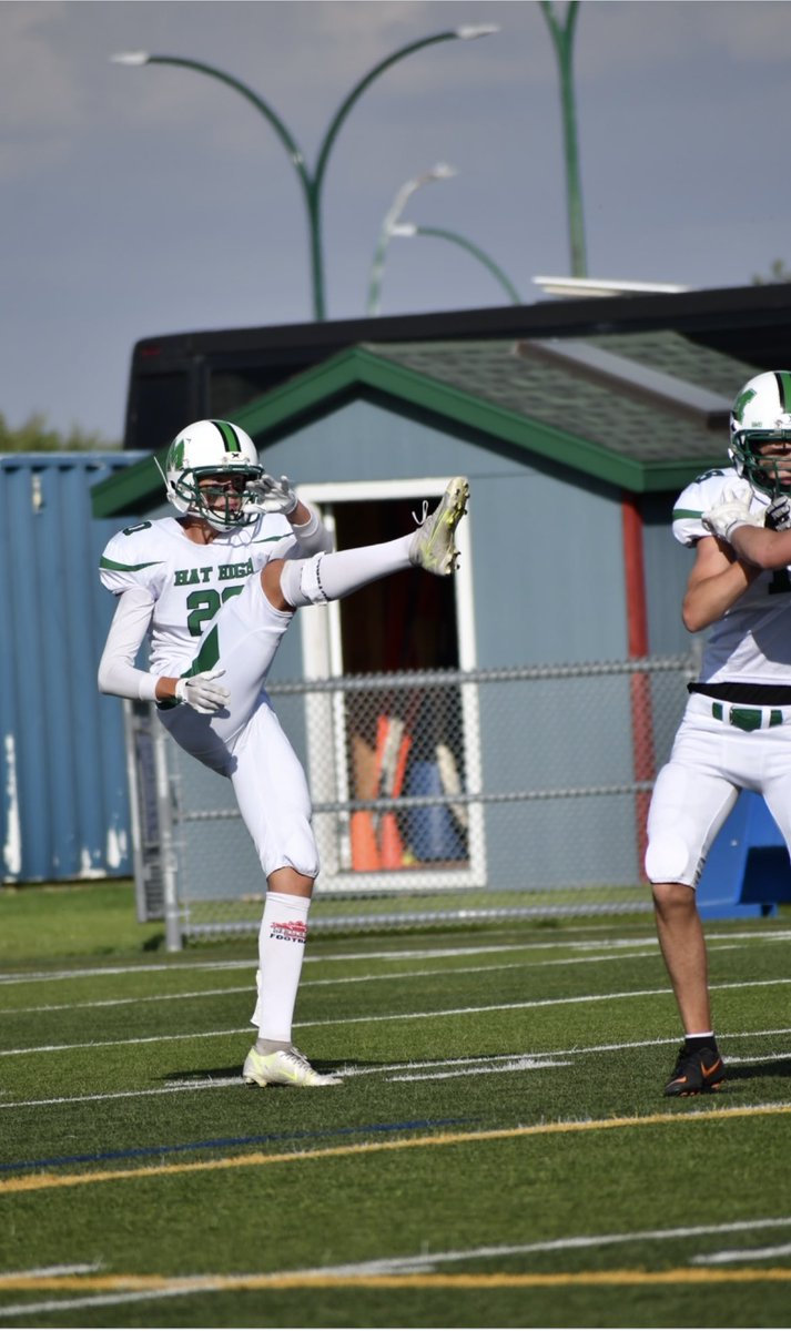 mhozack's tweet photo. Just dropped off @Irahozack for his @FootballAlberta first tryout! #goirago #punter #kicker #specialist #red49 https://t.co/sGHND3h8zF