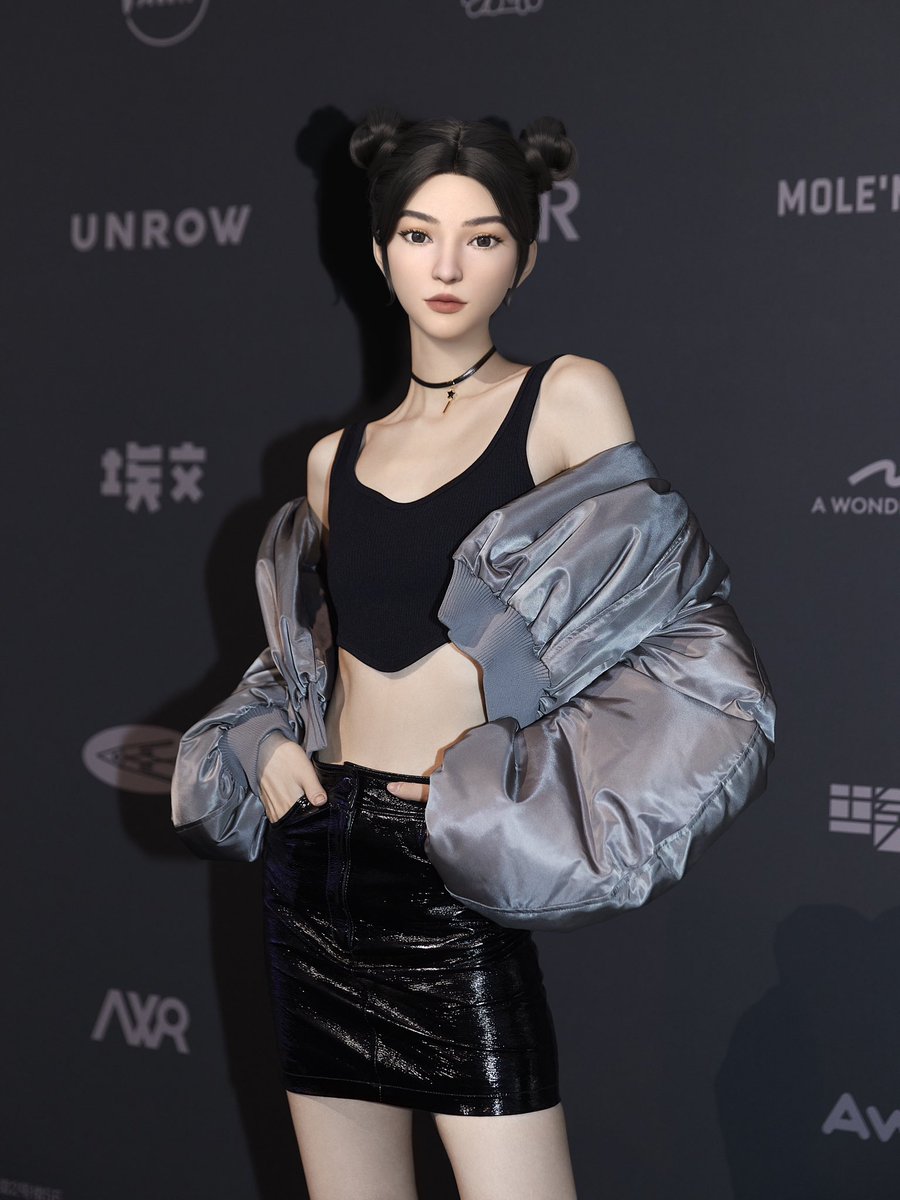 StarHeirTech's tweet photo. Reddi and Nami attending Shanghai Fashion Week.

#metaverse #metahuman #ai #web3 #starheir #meta #virtualinfluencer #starheir #aicreator #reddi #nami https://t.co/0nY4v2mlIs