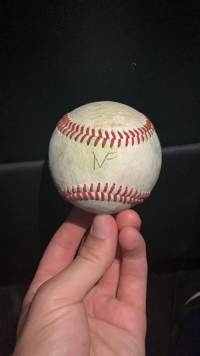 WUSlayers's tweet image. Want a piece of history? We will be giving away this Nathan Fetchel signed ball from his complete game today to one lucky Slayer’s fan who likes this post! (It’s not just scribbles, we promise)