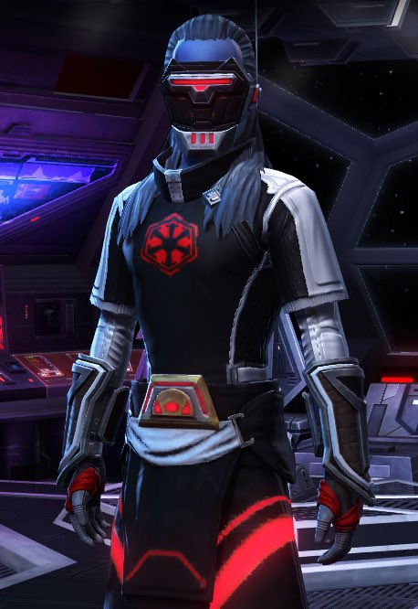 SWTORSetRates's tweet photo. This next #SWTOR set rate was submitted by @ArtsHellebore!

We’ve given this set a rating of 5/10 due to it’s distinctly casual look! We would recommend trying slimmer gauntlets and belts. The naut variant gets an 8/10 for better coloring and uniformity.

Submission notes below! https://t.co/xLFmWH6BjW