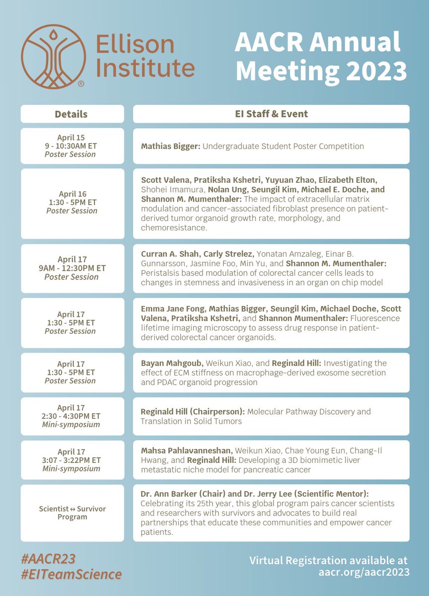 Ellison Medical Institute tweet media