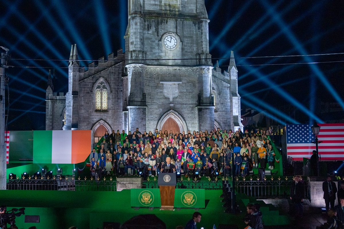 Nearly 200 years later, the bricks touched by my great-great-great-grandfather’s hands still hold St. Muredach's Cathedral aloft.
 
Like the Irish-American story itself, it speaks to our shared past, present, and future.