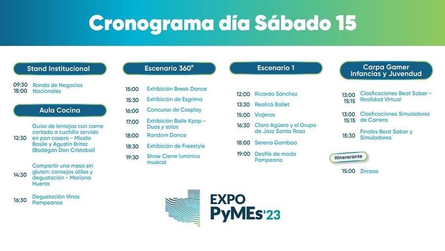 yoamolapampa's tweet image. Ya comenzó #ExpoPymesLaPampa y continúa todo el finde!! Con entrada libre y gratuita en el Autódromo #LaPampa 📍 #Toay 🙌 
#ExpoPymes2023