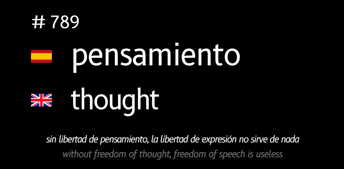 Everyday Spanish - Most Frequent Words (@useful_spanish) on Twitter photo 