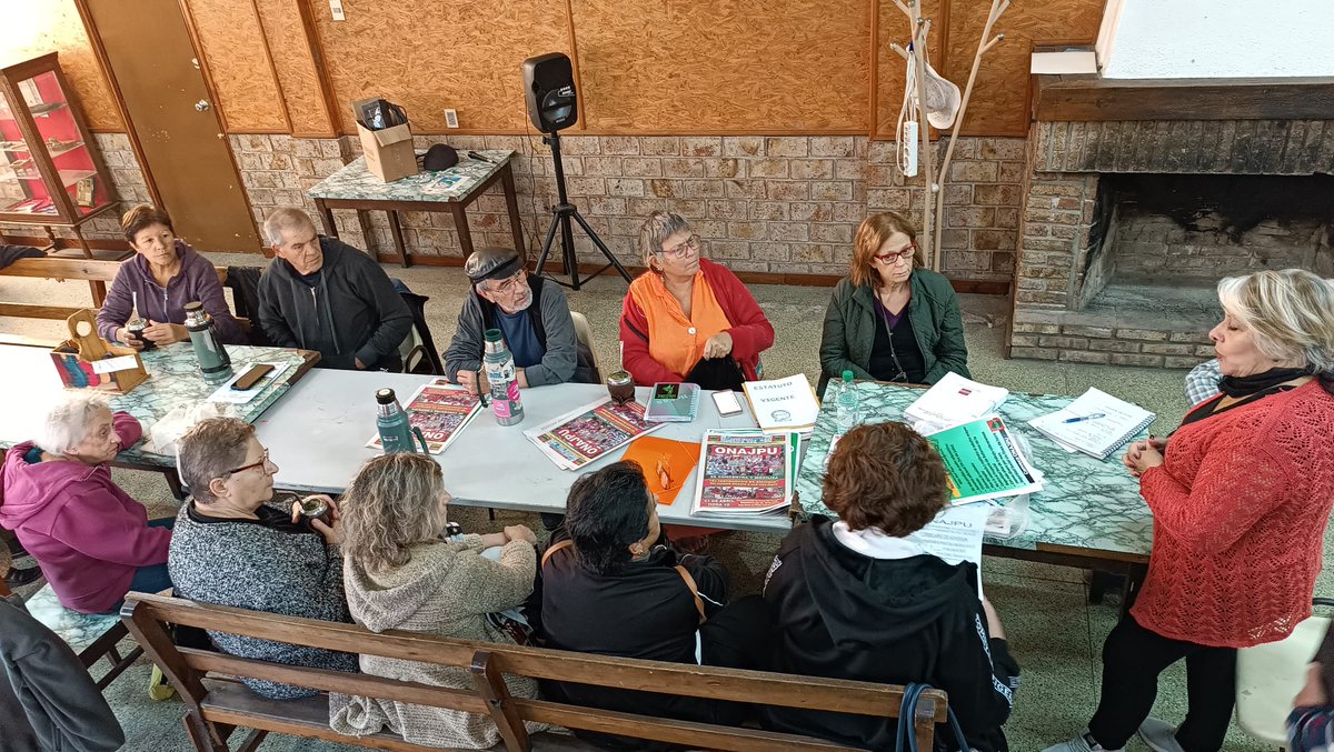 Onajpu1's tweet photo. 📌 El 13 de abril la ONAJPU fue invitada acompañar la convocatoria de un grupo Jubilados y Pensionistas vecinos del Municipio F,  interesados en conformar una asociación" https://t.co/rtxdsADPls