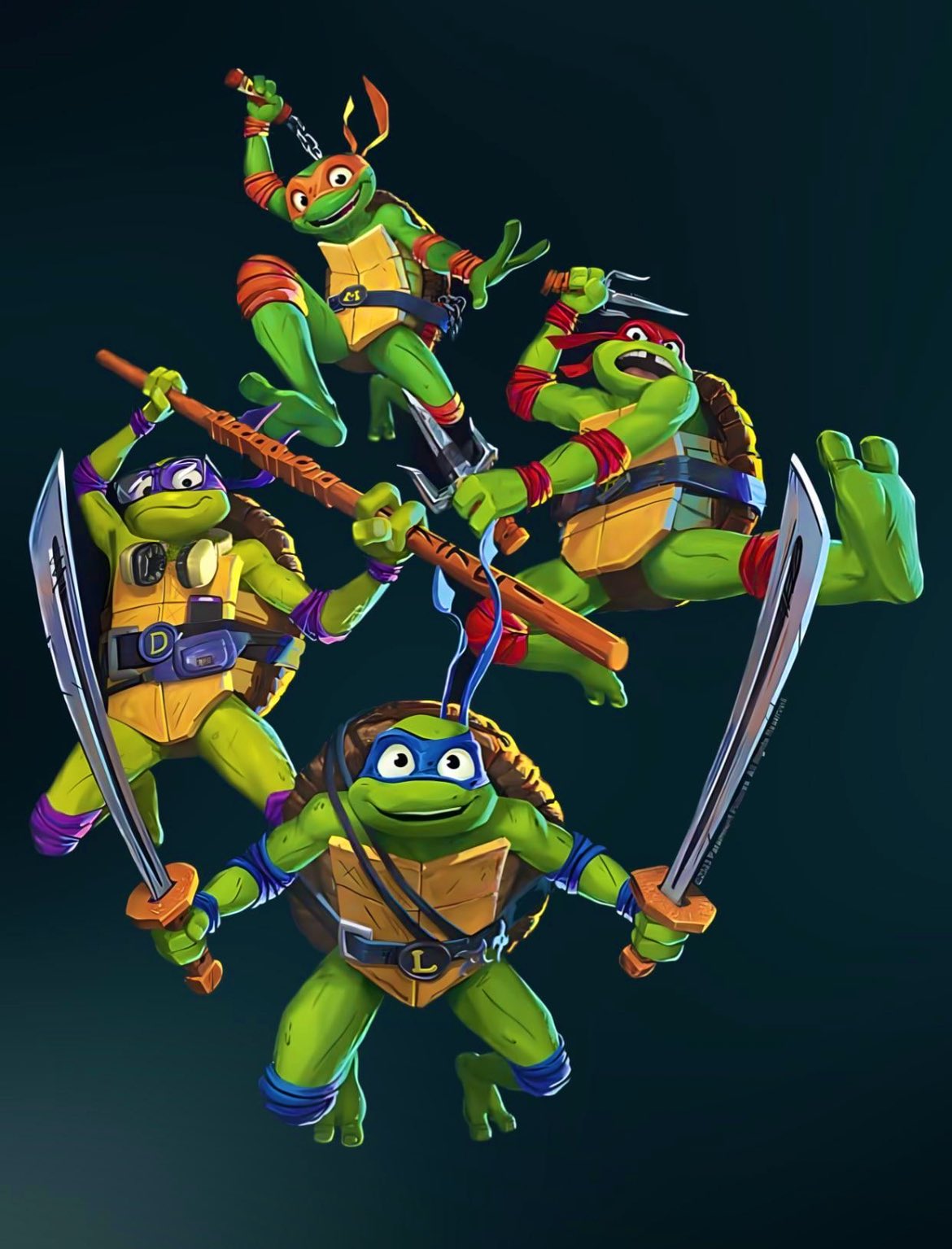 The Art of Teenage Mutant Ninja Turtles: Mutant Mayhem