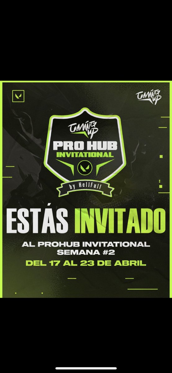 RyuRisingRR's tweet photo. Gracias a @teamgamingup por la invitacion al ProHub, mucho exito a los boys @Tenshi_v25 @_MadCj @faithgg_ @luchigod_ @Andino1699 @gio02x @lobotfps  🐉 🐉 https://t.co/3woYVrLbCc