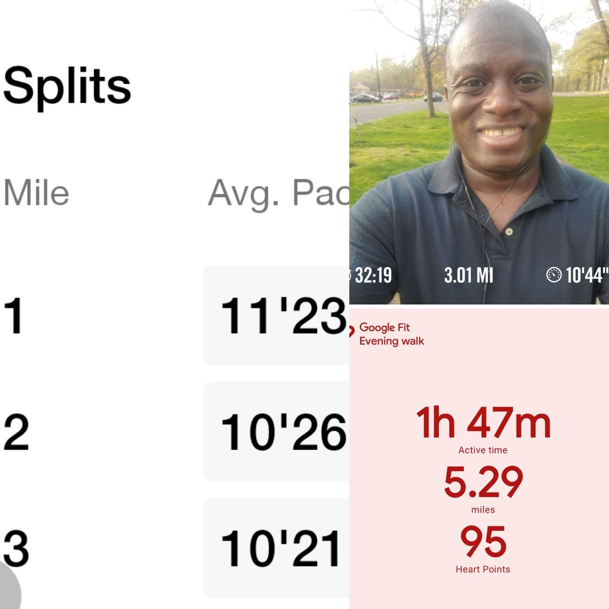 Janvierick's tweet photo. 3 miles rub +5.29 miles walk. I am loving the warm weather and so looking forward to summer. #letsgo #beyourownhero 

#running #runningcommunity #runningfitness #gay #glowup #gayblackmen #peace #runningtherapy #runningfamily #happyplace #thegoodlife #carribeanmenmentalhealth https://t.co/6mHgbtRyPh