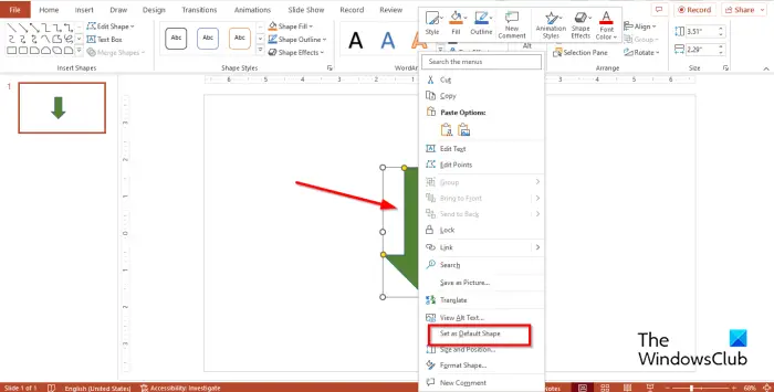 TheWindowsClub On Twitter How To Change Shape Color Or Default Font 