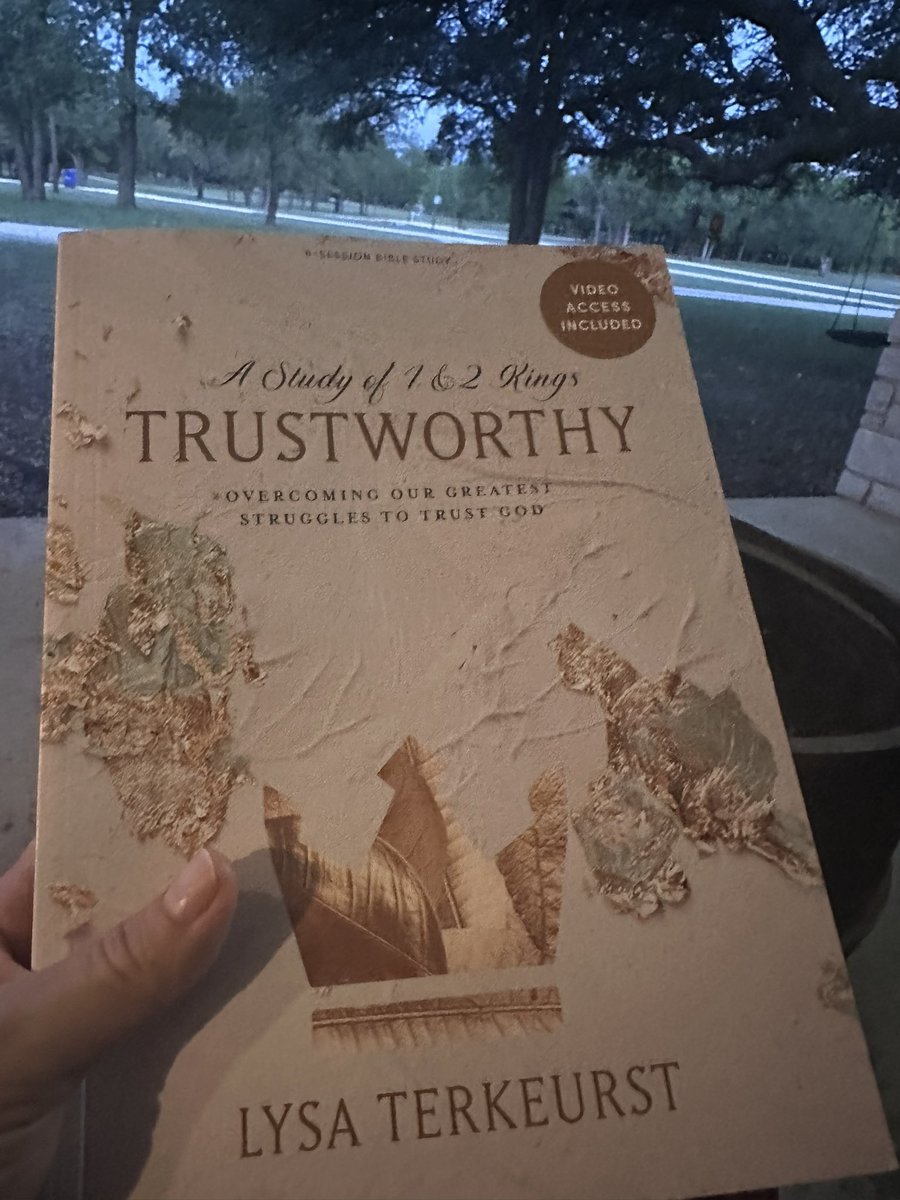 Looking forward to diving into this new study with Misty!!! #ironsharpensiron
What book or topic are you currently studying?