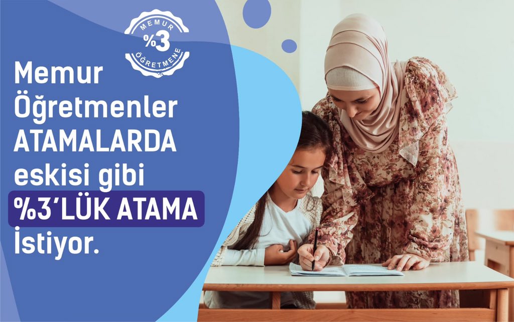 11 yıldır mağdur edilen #memuröğretmenler adalet bekliyor sadece %3 KONTENJAN hakkımızı geri istiyoruz
Memur öğretmenler 2012 yılında hakları kurum içi yüzde 3 atama haklarını bir yönetmelik ile kaybetti adalet için mücadele ediyoruz <a href="/dogansenturk/">Doğan Şentürk</a> #OrtaSayfa <a href="/Deniz_Zeyrek/">deniz zeyrek</a>