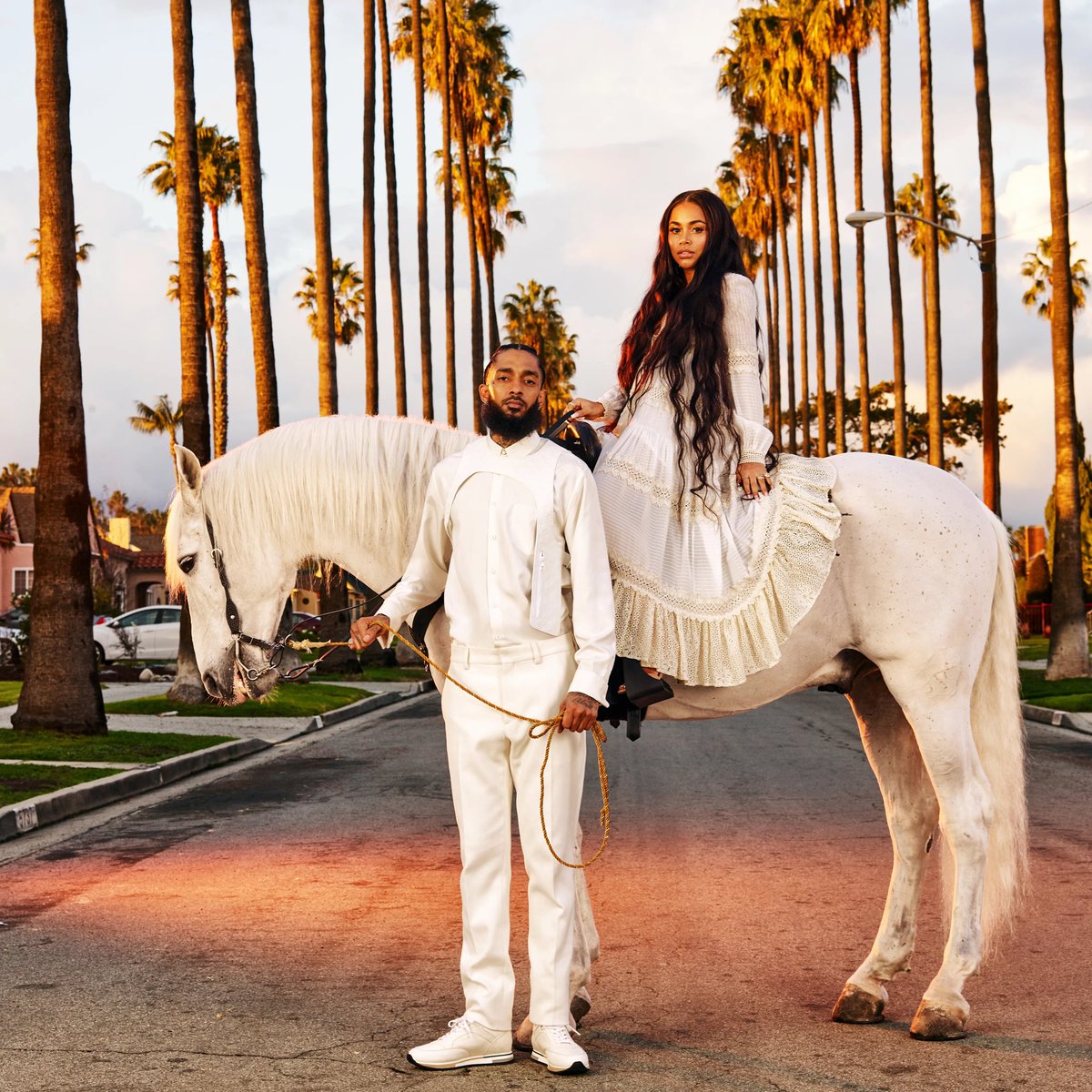 LaurenLSource's tweet photo. Lauren London and Nipsey for GQ Magazine (2019) https://t.co/hyZavM4W9I