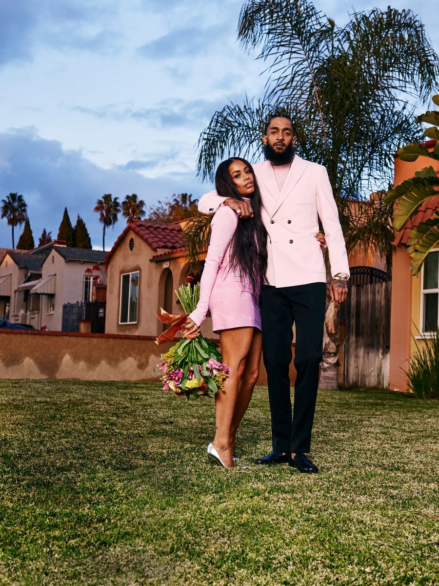 LaurenLSource's tweet photo. Lauren London and Nipsey for GQ Magazine (2019) https://t.co/hyZavM4W9I