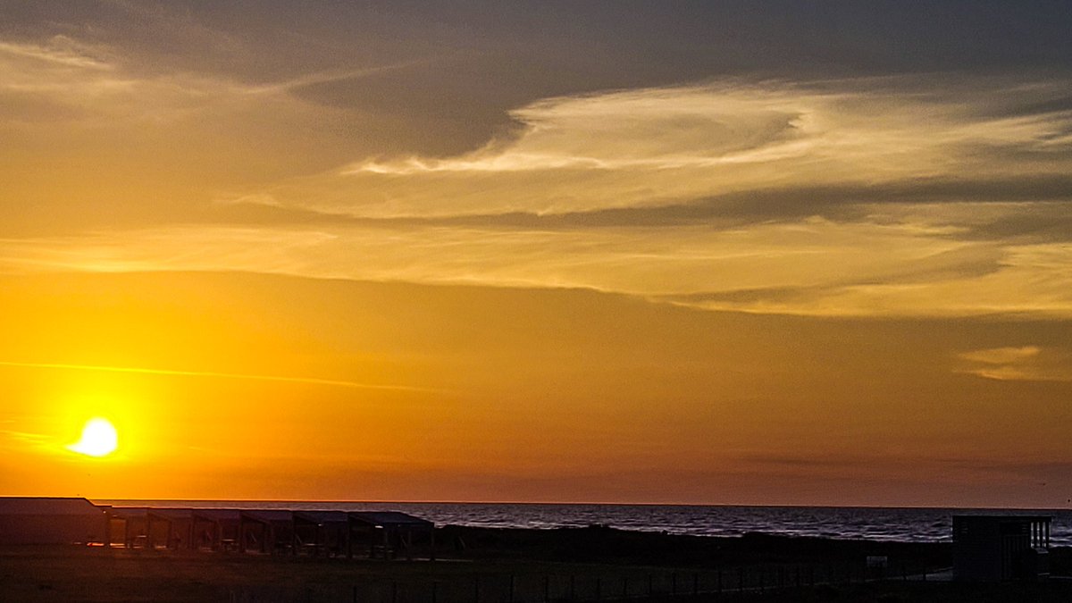 Another view of sunrise 4-14-23, at Galveston Island State Park 
<a href="/SarahsPointOfV1/">Sarah's Point Of View</a>