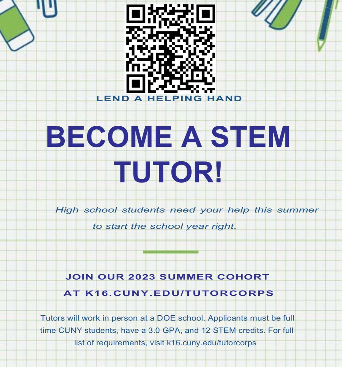 Join CUNY Tutor Corps today!