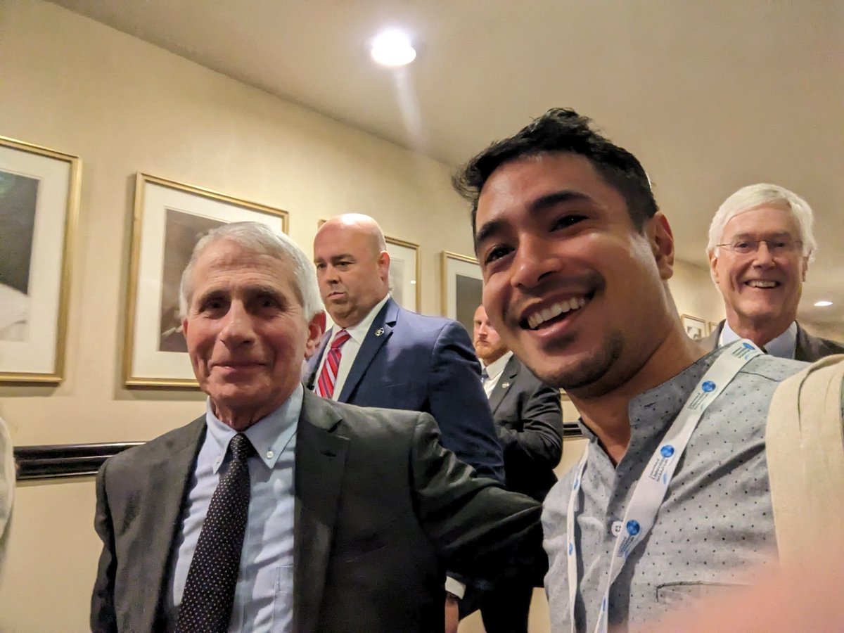 pranavshr's tweet photo. Great talk and insightful lessons shared by Dr. Anthony Fauci #CUGH2023 https://t.co/EPBQrviYHG