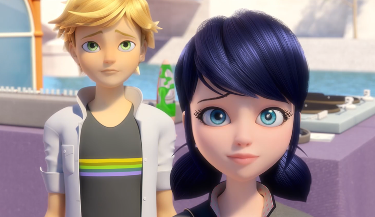 MiraculousPE's tweet photo. #MLBS5Spoilers #MigrationMLBS5 #Luka 🐞🐈‍⬛
M: ¿Se puede arreglar?
L: No, no tiene arreglo. Pero Bob Roth no puede quebrarme. No puede comprar mi música interior ni hacer que traicione a mis amigos.

Marinette y Adrien no pudieron pedir mejor confidente 💙 https://t.co/tLTOGkbJEe