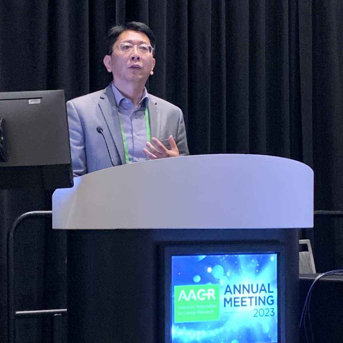 MD Anderson Cancer Center (@mdandersonnews) on Twitter photo This afternoon, <a href="/BoyiGan/">Boyi Gan, PhD</a> from MD Anderson is discussing how to target #ferroptosis vulnerability in cancer therapy in session ED012 at the #AACR23 meeting. Learn more about ferrotopsis from Dr. Gan here: bit.ly/3GDnzd6 #EndCancer This afternoon, <a href="/BoyiGan/">Boyi Gan, PhD</a> from MD Anderson is discussing how to target #ferroptosis vulnerability in cancer therapy in session ED012 at the #AACR23 meeting. Learn more about ferrotopsis from Dr. Gan here: bit.ly/3GDnzd6 #EndCancer