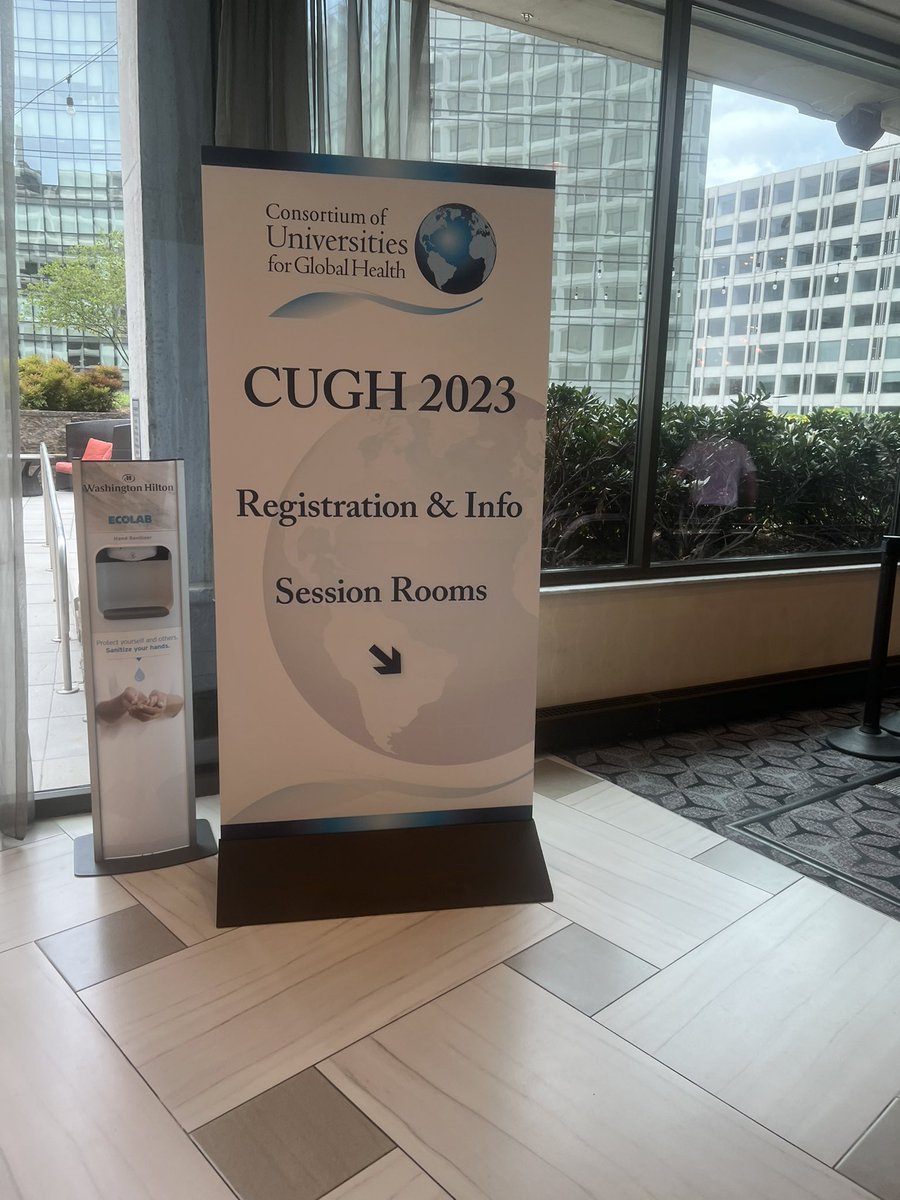 All smiles. My friend and colleague @AshtiDoobay is a connector of people and an amazing leader in Global Health Education and Global Health Ethics. 

#CUGH2023