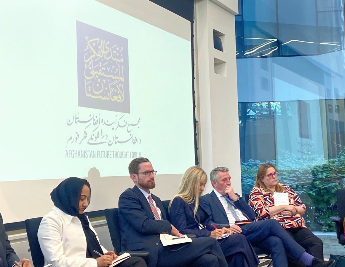 1/4  I was honored to join the Afghan Future Thought Forum’s gathering in Doha yesterday, together with heads-of-mission of key allies and partners.