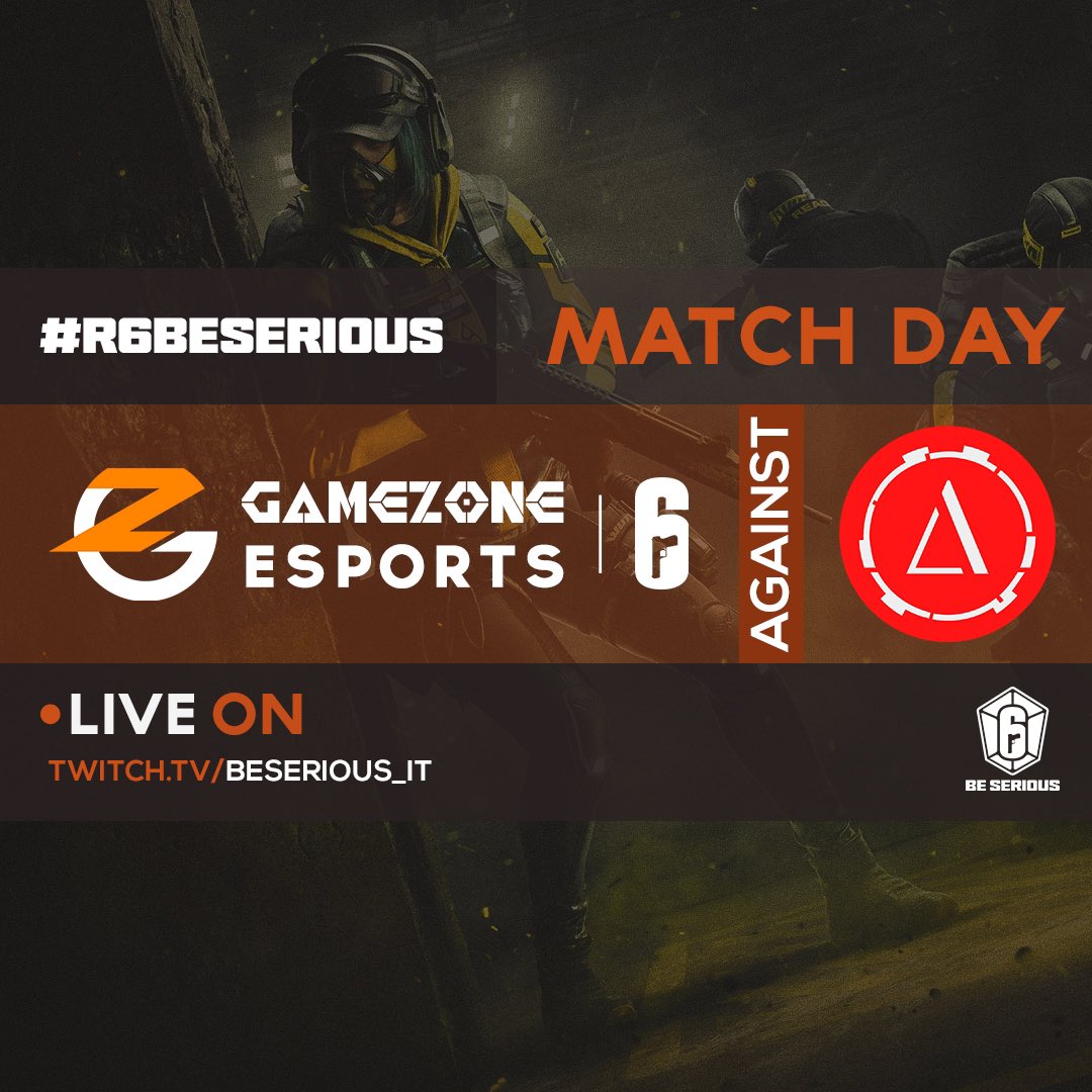 GameZoneASD's tweet image. #R6BeSerious MATCHDAY 🏆

🆚 @DELTALANDGaming 
🕗 13 Aprile - 19.00
🔴 TROVATE IL VOD
twitch.tv/videos/1792656…

Restate connessi, domani posteremo i risultati del match

#GoGZ🧡🖤
@BeSeriousR6 @Rainbow6IT