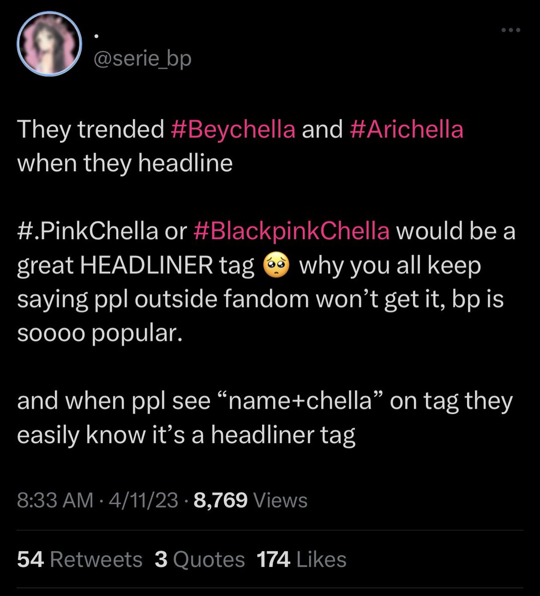 M3GAN_E_KNOWLES's tweet photo. Seeing all these very talented artists throughout the years put their name on the “chella” part of Coachella after Beyoncé’s Very Legendary &amp; Spectacular performance. Let’s y’all know Beyoncé’s Coachella concert is the PLATINUM STANDARD, not gold. #5YearsOfBeychella #BeyCella https://t.co/jf1K15wDoq