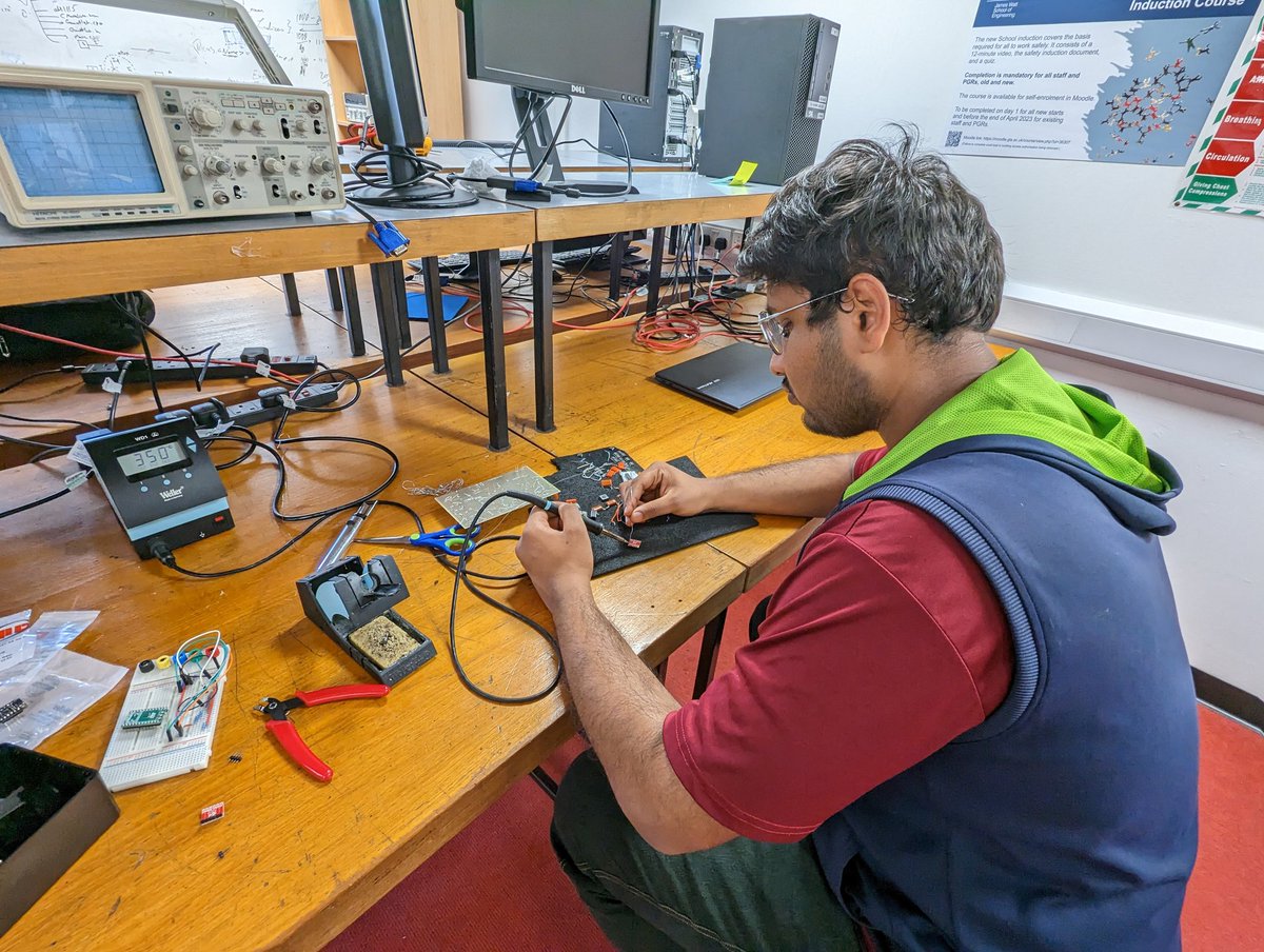 HomeGPT's tweet image. Precision and patience - the two key ingredients for successful soldering 🙌🏼💯
#ElectronicsEngineering
#HomeGPT #realtimeembedded #raspberrypi3