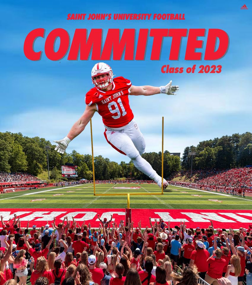 “Go where you’re wanted, not where you want”

Blessed to say I have accepted my opportunity to continue my athletic and academic path at St. John’s University. 
Thank you to <a href="/ndscswildcats/">NDSCS</a> for all I have gained in my time there.

Let’s run it up <a href="/SJUFBCoachDumo/">Damien Dumonceaux</a> <a href="/SJUGaryFasching/">Gary Fasching</a>