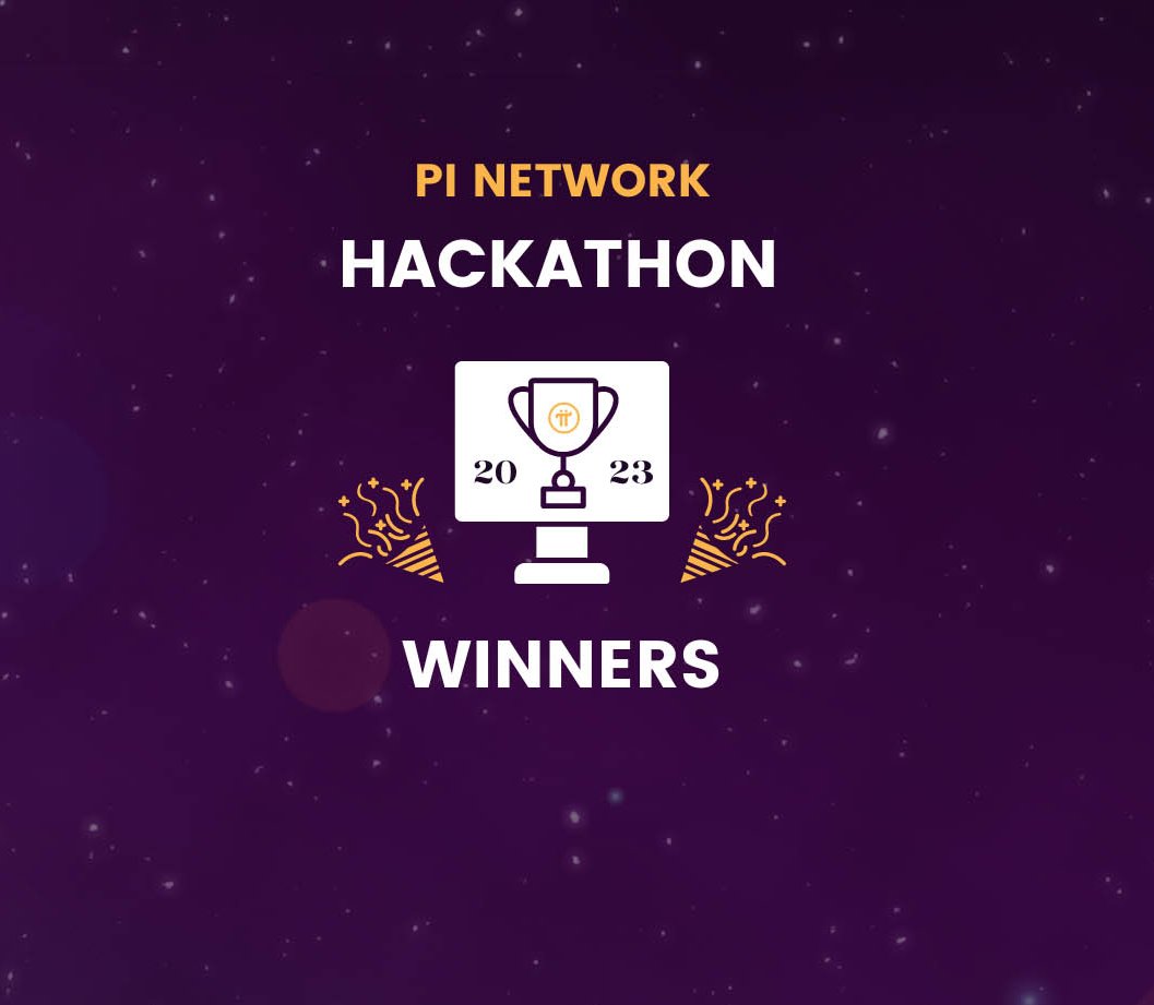 Announcing Pi Hackathon winners! Go to the Pi app homepage for a winners announcement video and blog with more details about the incredible contributions that are being made to the Pi ecosystem.