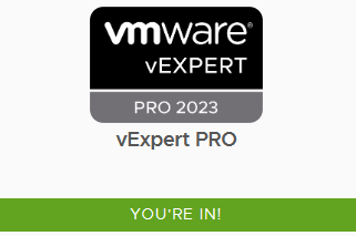 altodorovska's tweet photo. What a week!
Started with finally getting my VCP-DCV and ended with being chosen as first time #vExpert PRO. Thank you so much @vExpert @VExpertPRO #VMware25 https://t.co/RMWHtoRu5Y