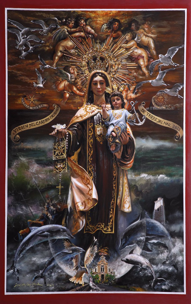EL CARTEL DEL PATRONAZGO ||

Queda presentada la obra pictórica que ilustra el patronazgo de Nuestra Señora del Carmen sobre el pueblo de Torre del Mar, obra de D. Jose Carlos Chica Ramos.

#CarmenTDM
#PatronaDeTorreDelMar
#GloriasMLG