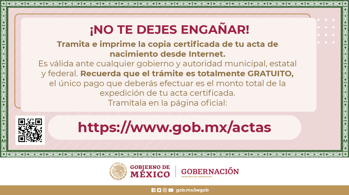 Gobernación tweet media