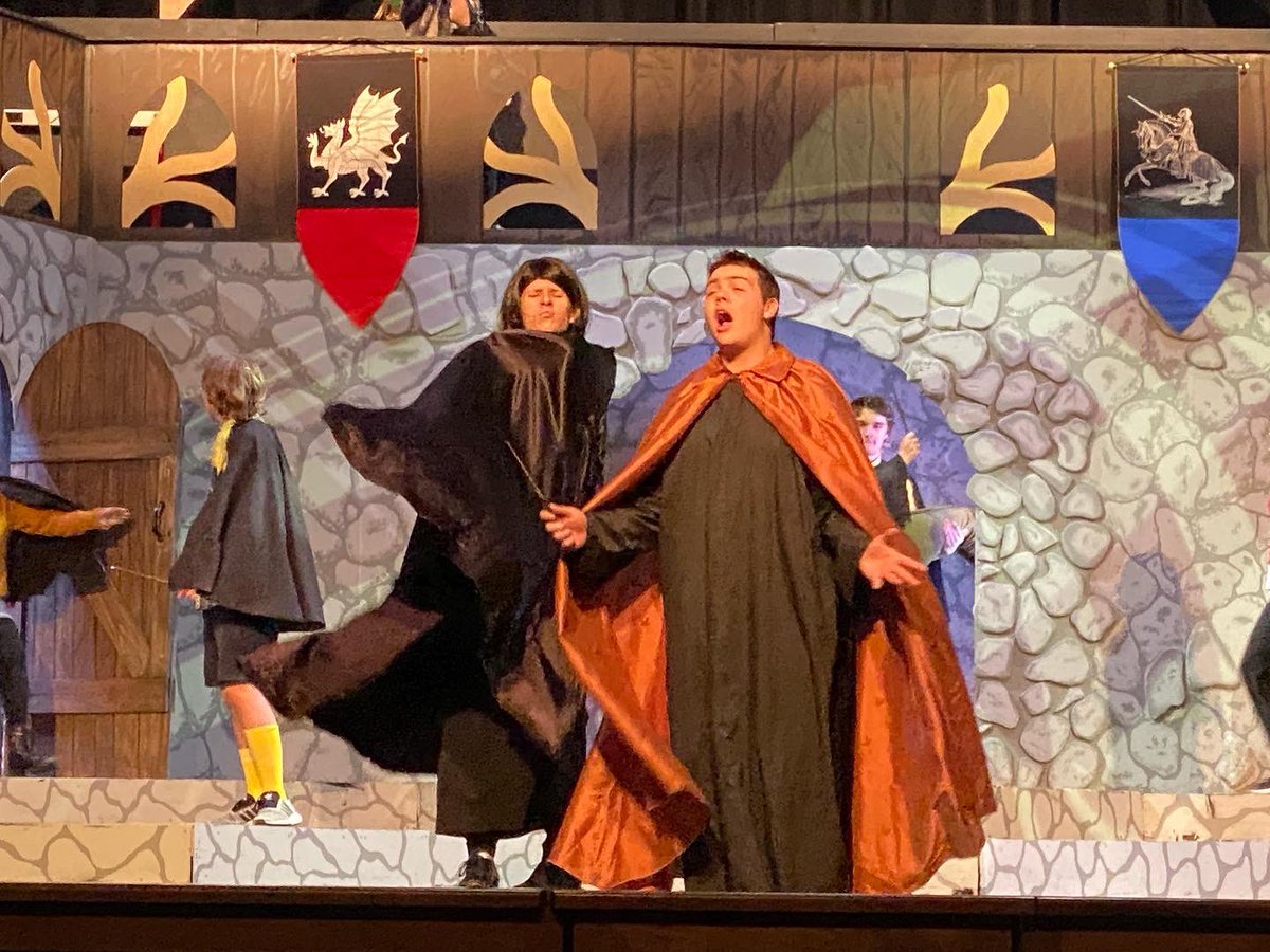 nconstage's tweet photo. It’s opening night for the PUFFS! Don’t miss this hilarious journey through seven increasingly eventful years at a certain school of magic and magic. Shows are tonight at 7 and two shows tomorrow at 2 &amp; 7. Get your tickets here: https://t.co/UwWcXcPWoS. We hope to see you there! https://t.co/hUA33CXMDg