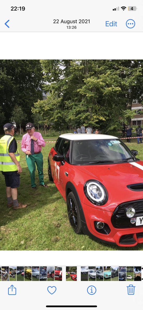 @robbeddington @Superstar_Cars @miniphernalia @car_british @Snugbucket @AutoTradition @britishminiclub @justminicooper @LienhardRacing Had the pleasure of meeting him at The Basingstoke Festival of Transport 2021