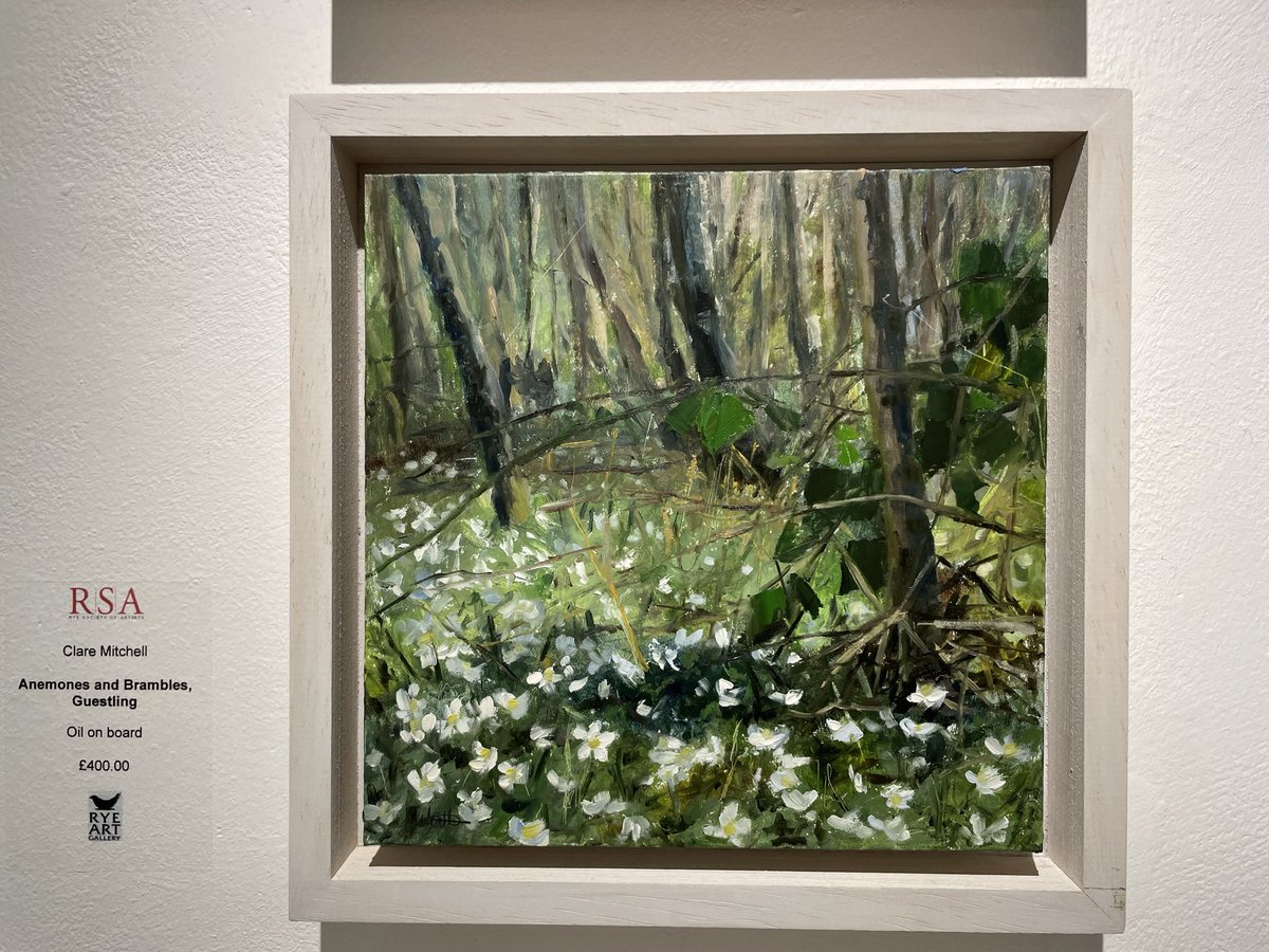 ryeartists's tweet photo. Another fabulous en plein air painter whoโs now been an RSA member for a year is Claire Mitchell - hereโs just three of her beautiful paintings in the exhibition @ryeartgallery - serene and springlike - #enpleinair #localscenes #oilpainting #quietplaces #ryeartists https://t.co/vdzapO6Msf