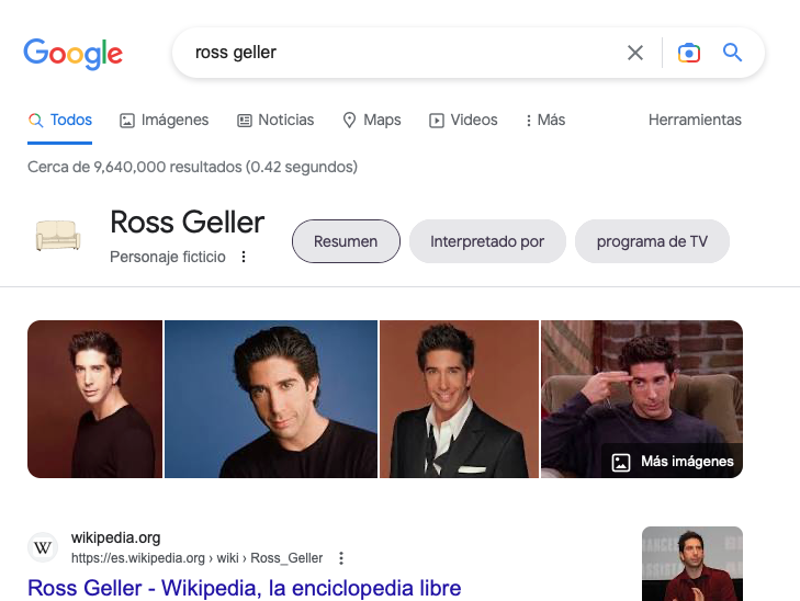 Lo_Mauro's tweet photo. Busquen ¨Ross Geller¨ en Google y toquen el icono del sillon que aparece en el resultado.

De nada.

#pivot 
#Friends https://t.co/YalAinn3Id
