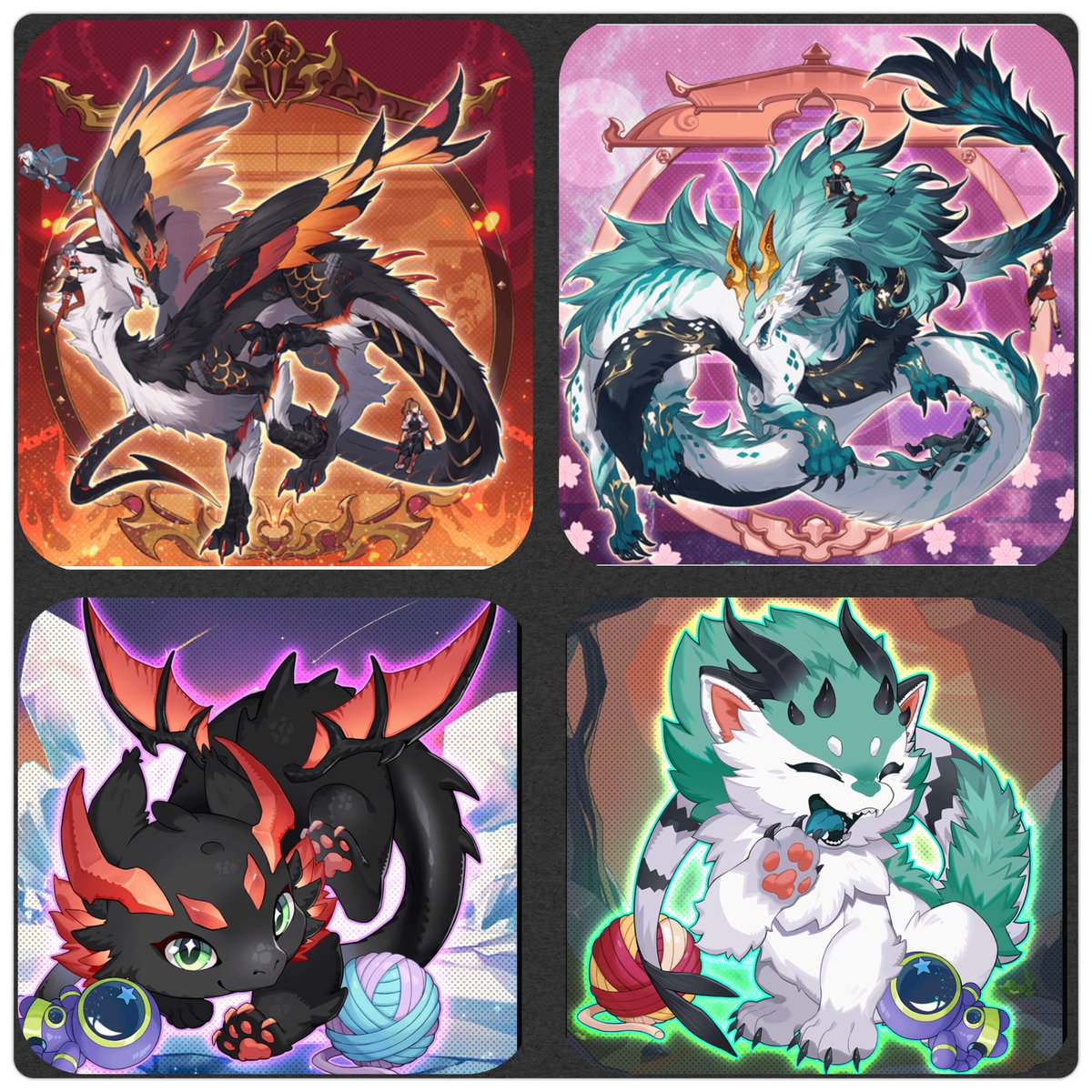 These <a href="/DigiDaigaku/">DigiDaigaku</a> dragons grow up so fast, don’t they! First two dragons grown! Loaded with Companions! <a href="/gabrielleydon/">Gabriel Leydon</a> and <a href="/limitbreak/">Limit Break</a> are making multiple games, and they hope you like one of them. @babushkaboi_eth also making Discord games!