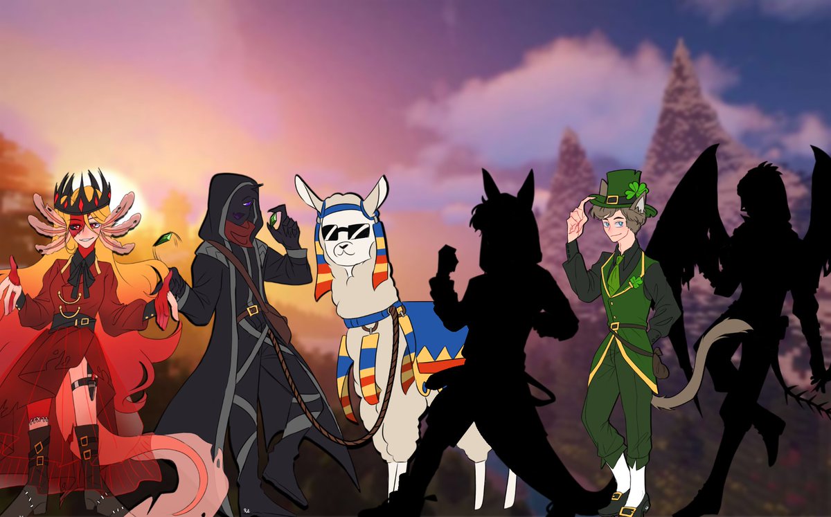 GenSMP's tweet photo. We are officially halfway through the #GenSMP designs! 

We're planning on releasing the last half as soon as this tweet reaches 300 retweets!

If you wanna see new designs ASAP, please start retweeting!!! https://t.co/9mneuksYUt