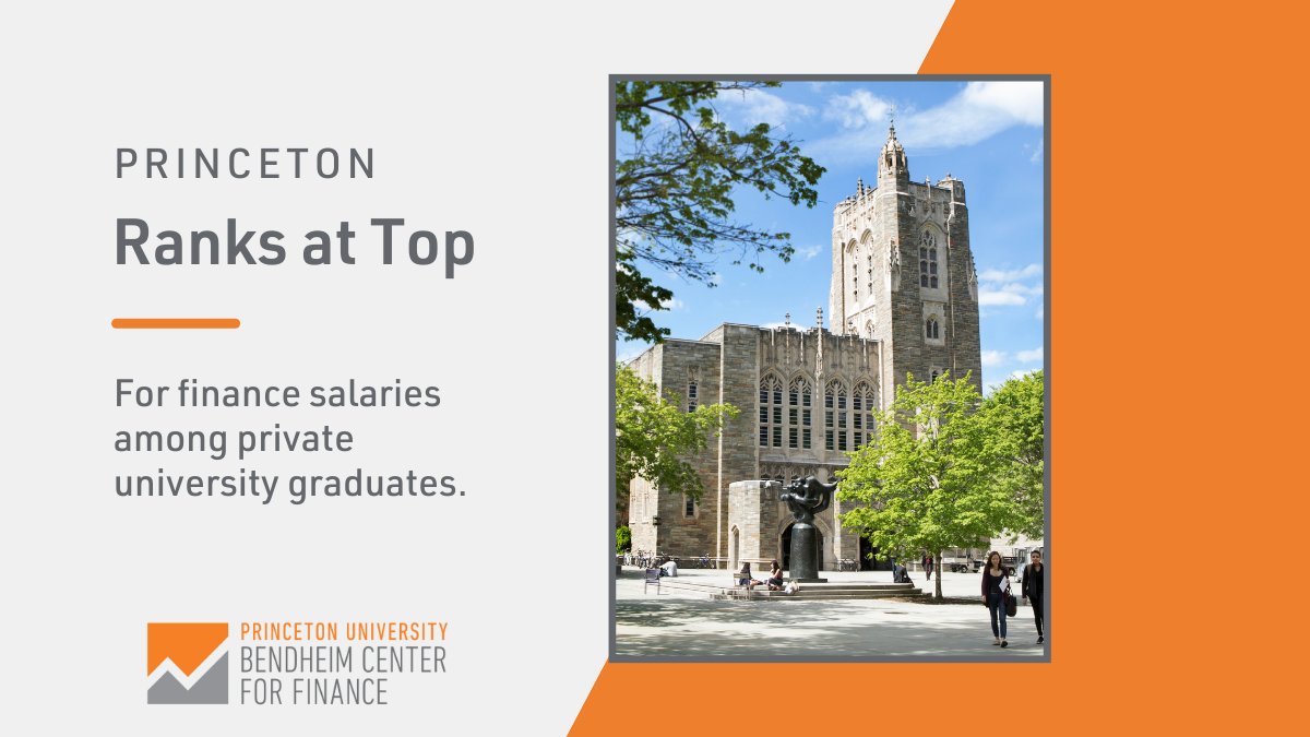 Princeton Bendheim Center for Finance tweet media