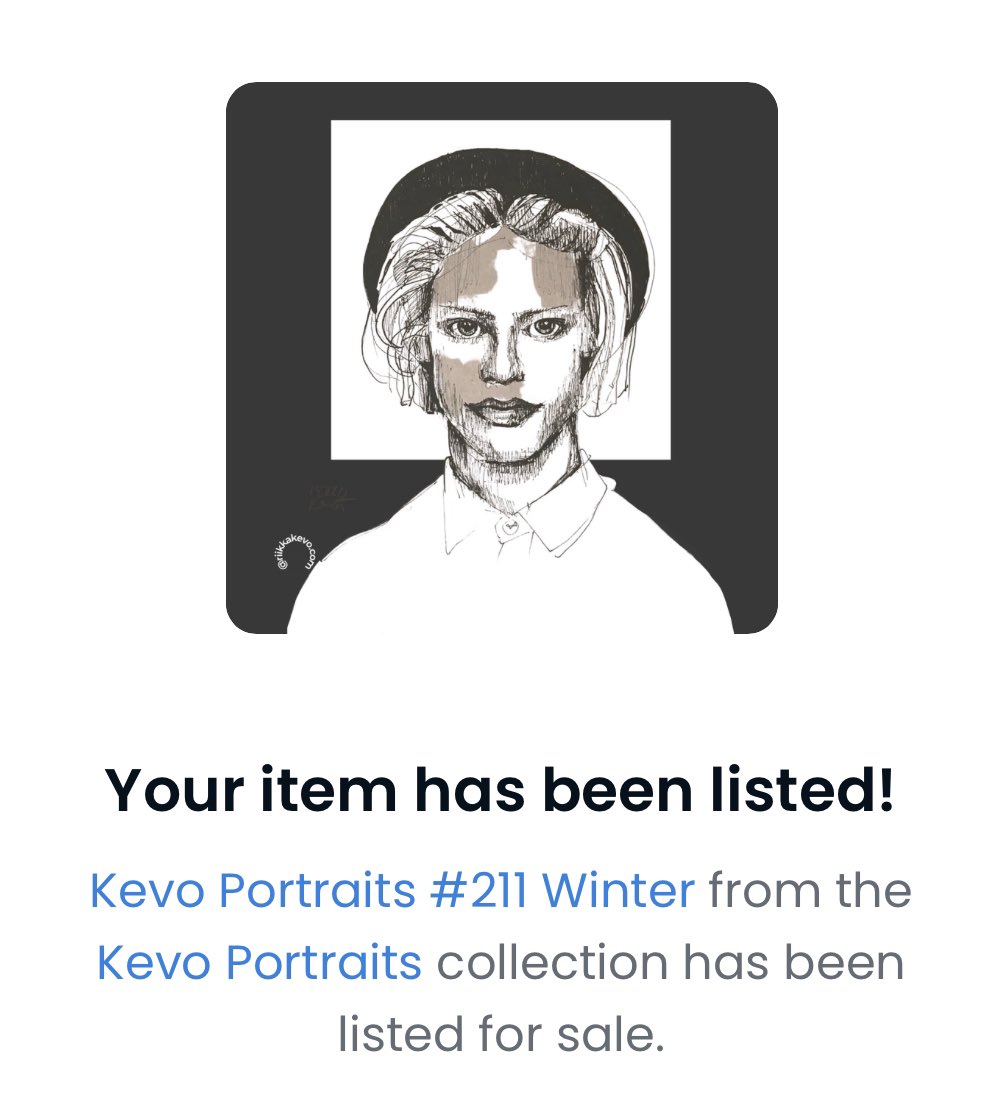 artriikkakevo's tweet photo. #KevoPortraits #KevoListing
The last 2 of today’s listing!!
Petite #BlackAndWhite
19. #215Winter, #Model22 in warm pullover and
20. #211Winter, #Model18. Like many models of mine, I have #Vitiligo, too.
#nft #nfts #nftart #nftpfp
10/10
GN😘
https://t.co/OopFE7AUsq https://t.co/IX3XYqLwsA