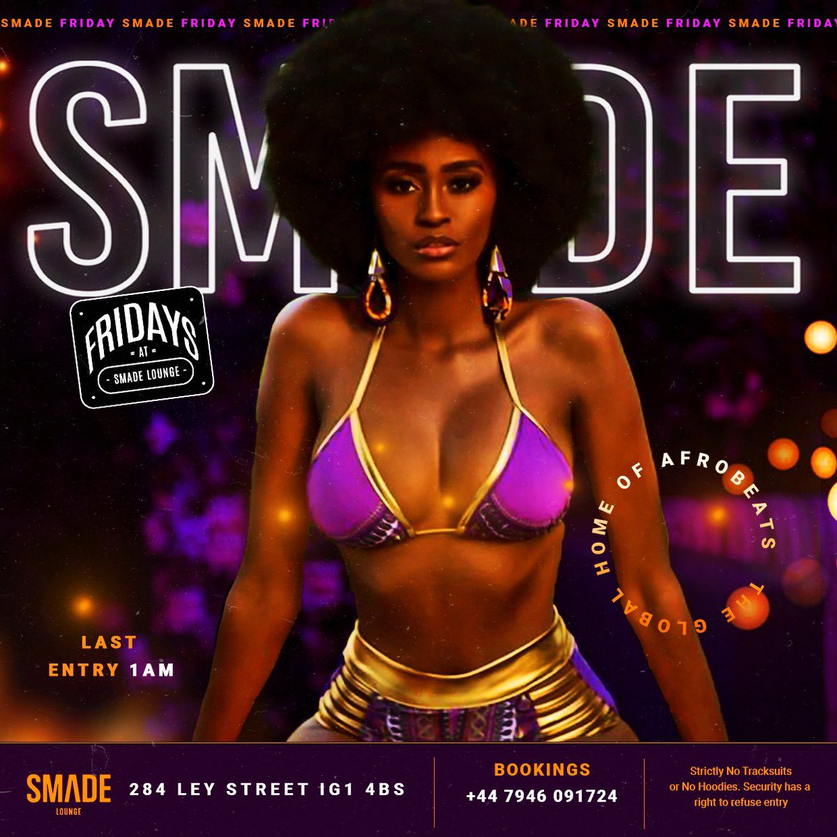 smadelounge's tweet photo. SMADEWEEKENDS are always Lit Vibes Pull Up at Your Favourite Spot π₯ππ₯° #smadelounge
Tickets & VIP Table Reservation: SMADE. https://t.co/XTZ7TUZtHl
@Smadeevents @iamSMADE @smadelounge #smadeparties https://t.co/lsnkLlLGZB