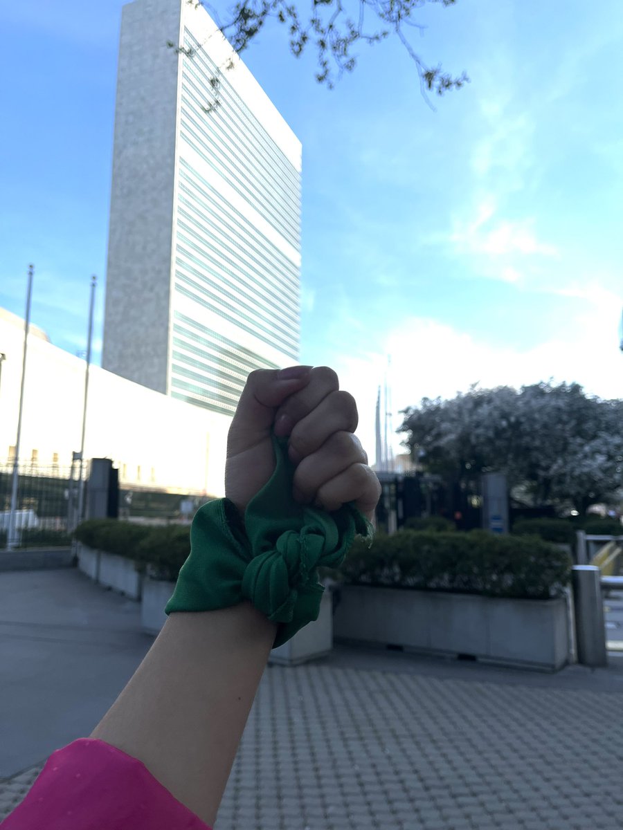We end #CPD56 without a document because 22 countries think #CSE and #SRHR language should not be included, and it's not essential for their population. It is sad and frustrating to see how the pushback works, but our fight for our human rights doesn't end here. 💚🔥