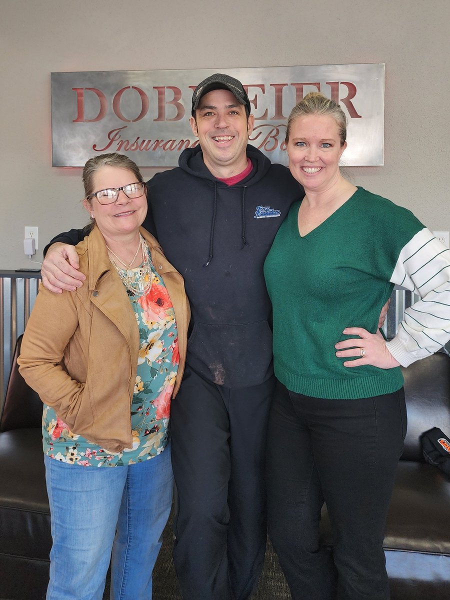 Would like to recognize the teams behind Forx Radaitor and Dobmeier insurance and bonds. Keven, Ricky Bobby, Corey and Jon from the radiator shop.  Susie and Nikki from the Ins and bonding.  They have all stepped up to the plate and been taking care of business since my injuries.