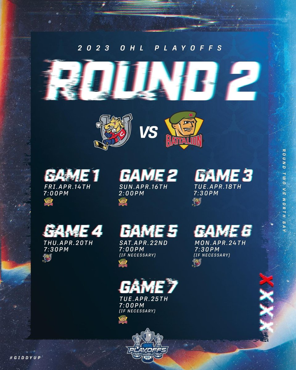 HeatherDolmage's tweet image. Good luck tonight boys bring home that win #GOSTINGGO #GOCOLTSGO @StingHockey @OHLBarrieColts  🐝🐴🐝🐴🐝🐴🐝🐴🐝🐴