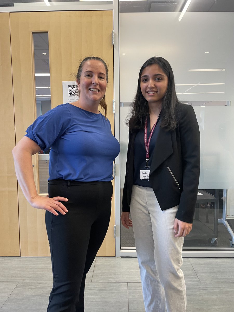 GERAScentre's tweet photo. Congratulations to Geras undergraduate student Aastha Relan on a successful BHSc thesis presentation working alongside Dr. Courtney Kennedy (@Kennedy_CCK) to validate the #FitFrailtyApp! Proud to work with such bright stars 🌟 https://t.co/iSOOd0Xldt