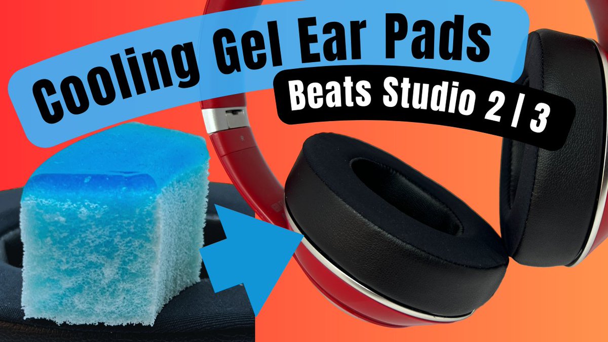 CentralSoundCo's tweet photo. Upgraded Cooling Gel Ear Pad Cushion for Beats Studio 3 and 2 Headphones
Take a look here: https://t.co/XjOV37Smfc
Buy here: https://t.co/OOSdPopUq4
#Beats #beatsheadphones #beatsstudio3 #earpads #centralsound #righttorepair #headphones #parts https://t.co/CC5XTg4Tfd